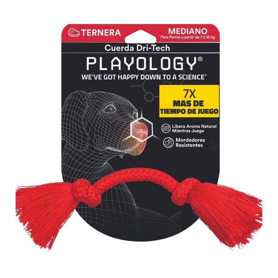 Playology Dri - Cuerda tecnológica con aroma a carne, , large image number null