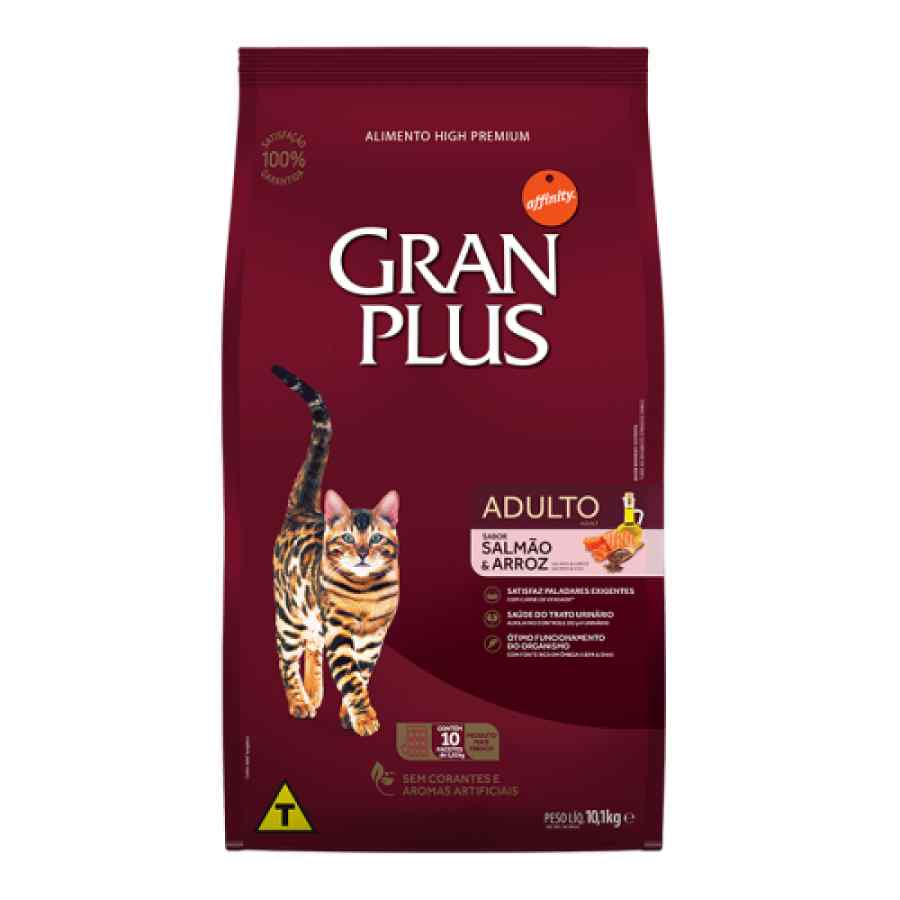 Gran Plus Gato Adulto Salmon Y Arroz Multibolsas 10kg, , large image number null