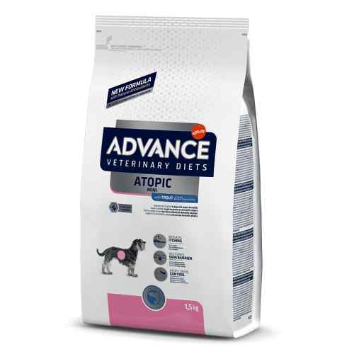 Advance Atopic Mini Dieta Veterinaria Para Piel Atópica 1,5KG