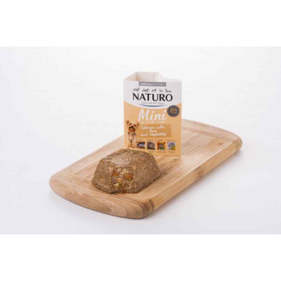 Naturo Mini Salmon, Arroz Y Vegetales Para Perro Adulto 150gr, , large image number null