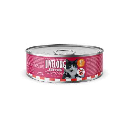 Livelong Gato Delicias De Carne 156 Gr, , large image number null