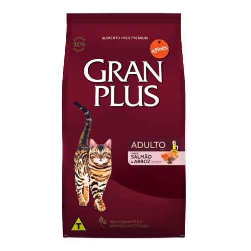 Gran Plus Gato Adulto Salmon y Arroz 10kg, , large image number null