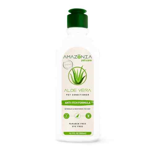 Amazonia Aloe Vera Dog & Cat Conditioner Pet Care X500ml