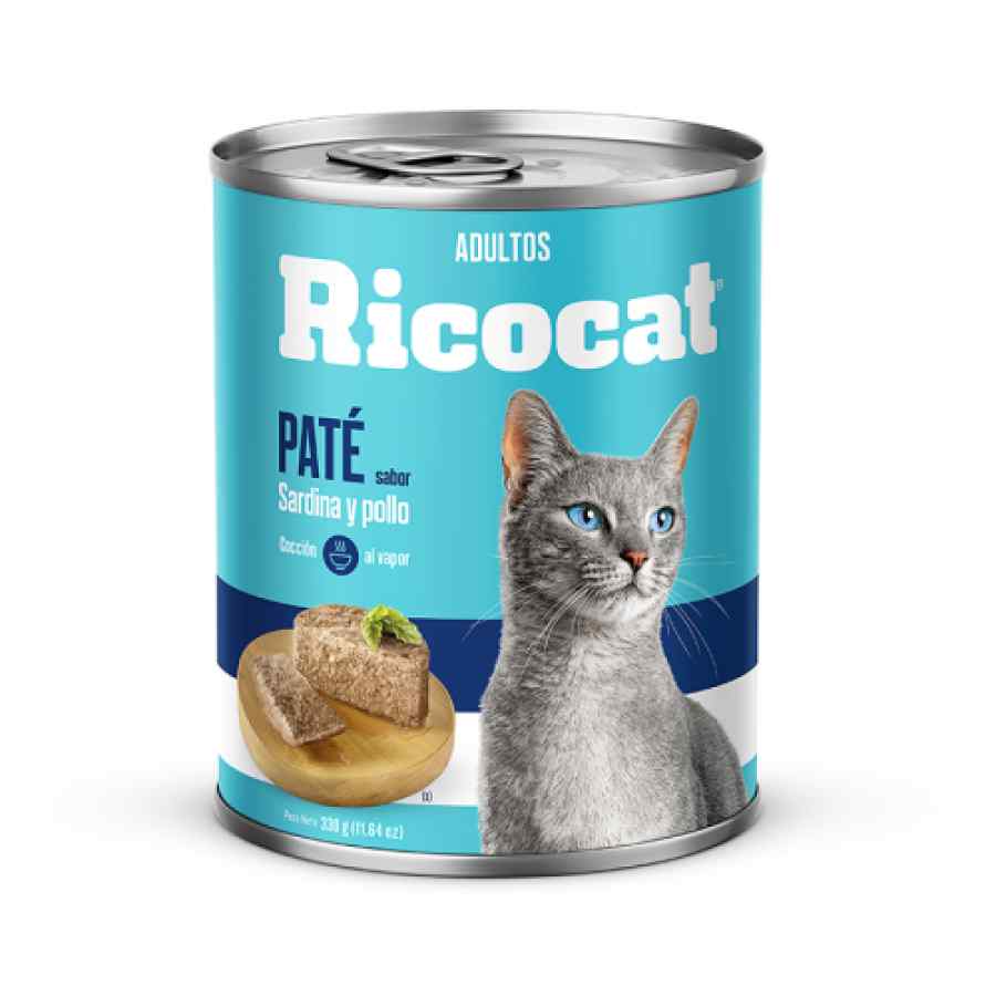 Ricocat Adulto Paté Sardina Pollo 330 g, , large image number null