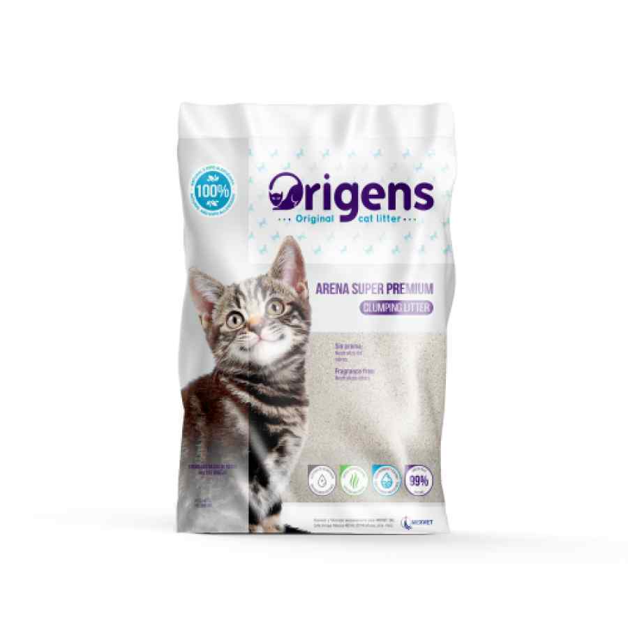 Arena Para Gato Origens Super Premium 100% Natural Sin Aroma 