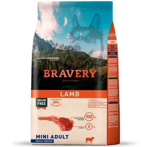 Bravery Cordero Mini Adult Small Breeds Alimento Seco Perro