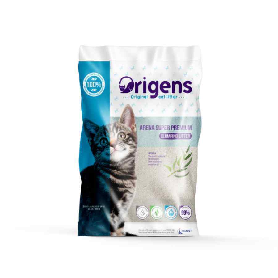 Arena Para Gato Origens Super Premium 100% Natural Con Eucalipto , , large image number null