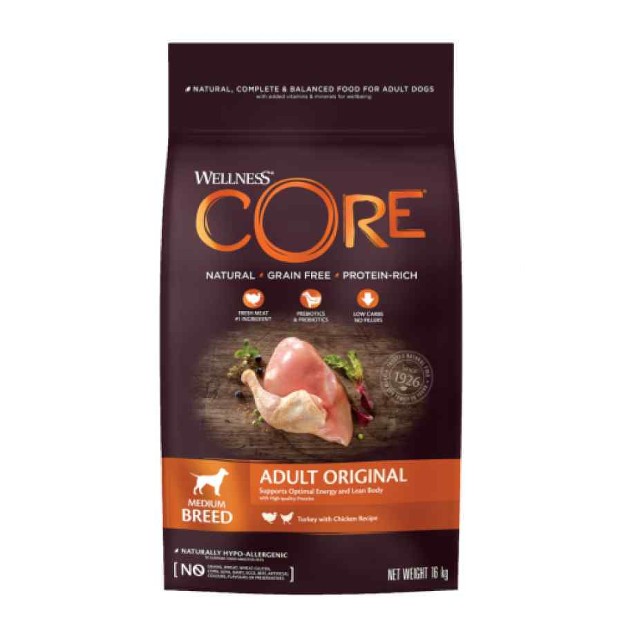 Wellness Core Perro Original 1.8kg (Fecha de vencimiento 11 Octubre 2024)