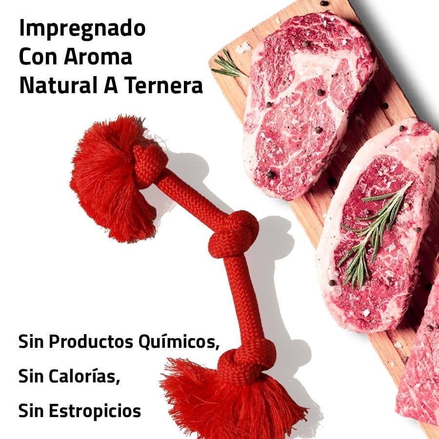 Playology Dri - Cuerda tecnológica con aroma a carne, , large image number null