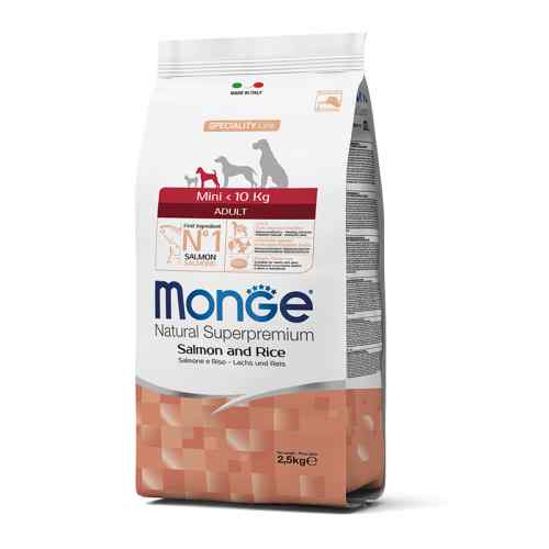 Monge Adult Mini Salmon y Arroz 2.5 kg