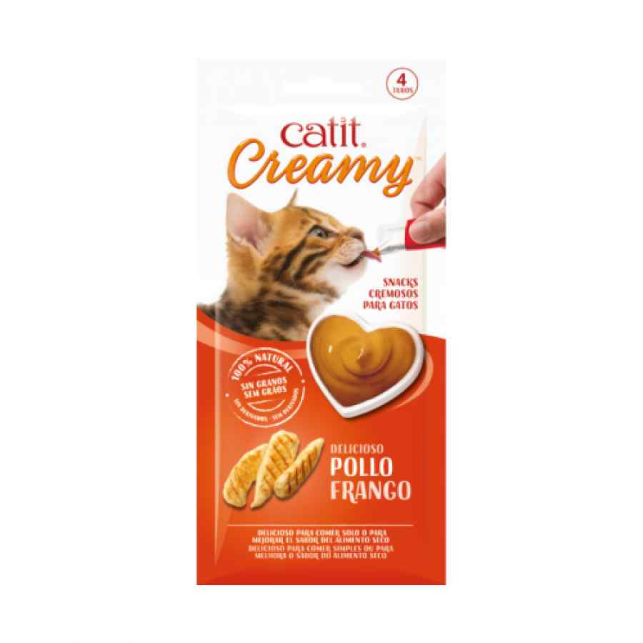 Cat It Creamy Pollo 4X10Gr