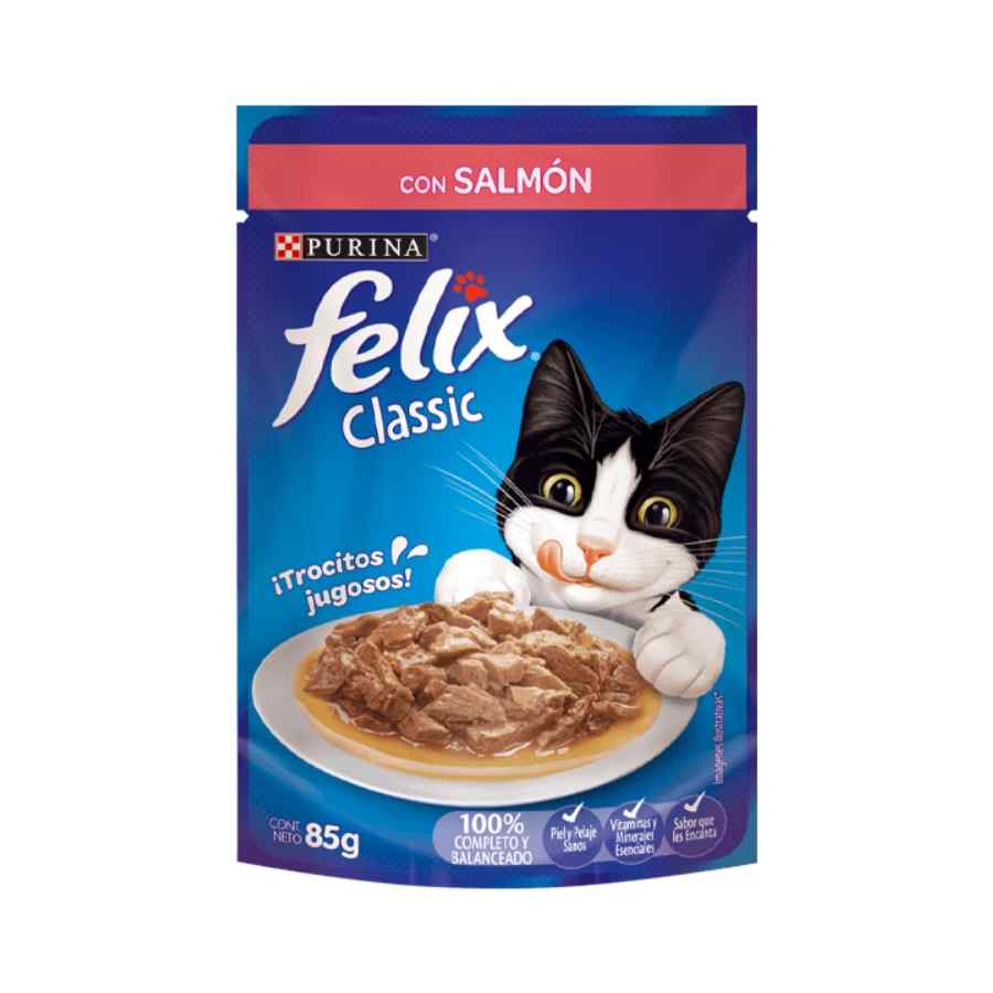 Felix Sensaciones Salmón En Salsa 85 g, , large image number null