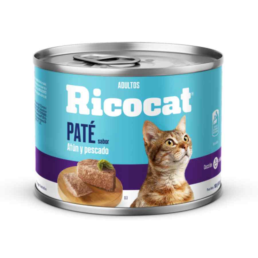 Ricocat Atún Y Pescado Adulto Pate Lta 5.64 Oz 159 g