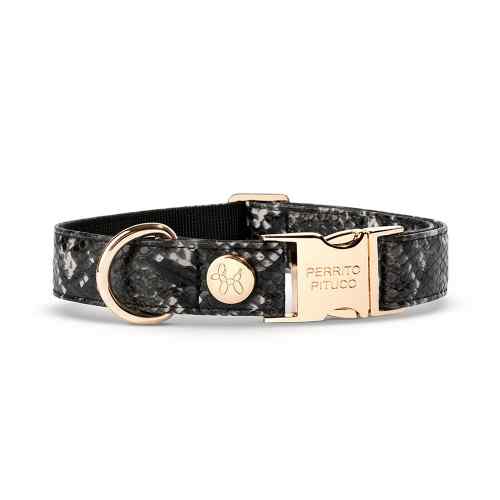 Collar Python Negro 