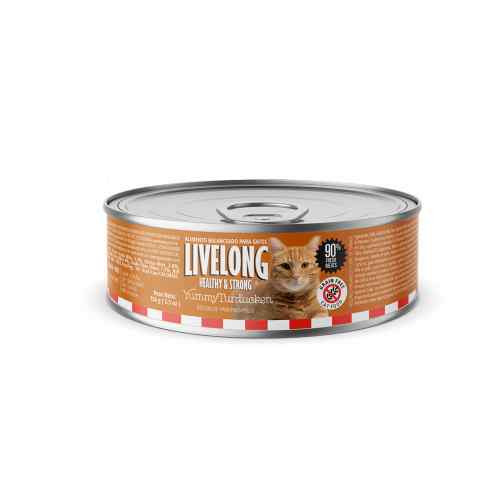 Livelong Gato Delicias Pato+ Pavo + Pollo 156 Gr, , large image number null