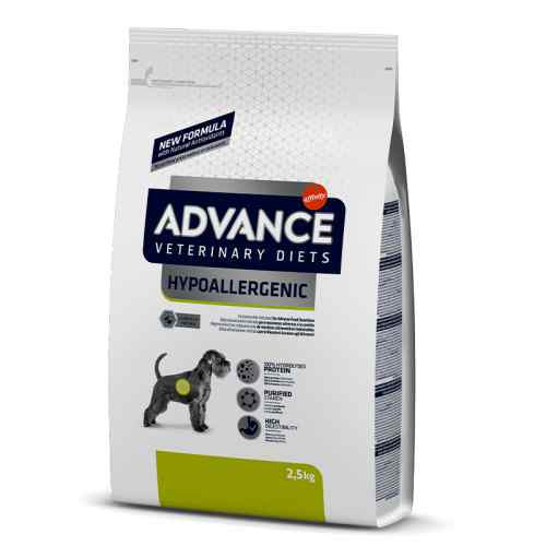 Advance Hypoallergenic Dieta Veteriania Para Intolerancias 2,5KG