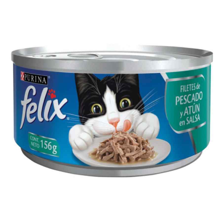 Felix Savory Shreds Filete de Pescado y Atún 156 g