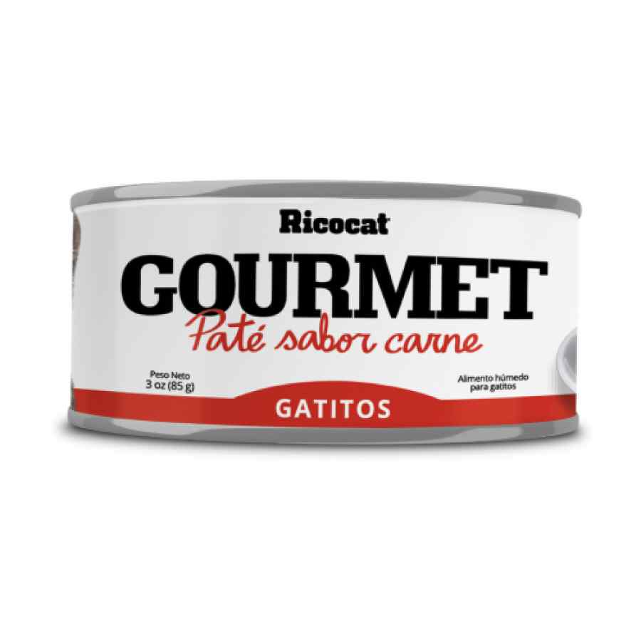 Ricocat Gourmet Cachorro Paté sabor a Carne 85 g, , large image number null