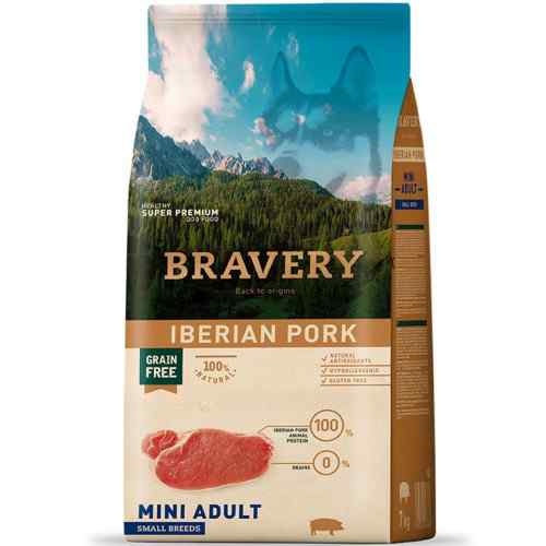 Bravery Iberian Pork Mini Adult Small Breeds Alimento Seco Perro