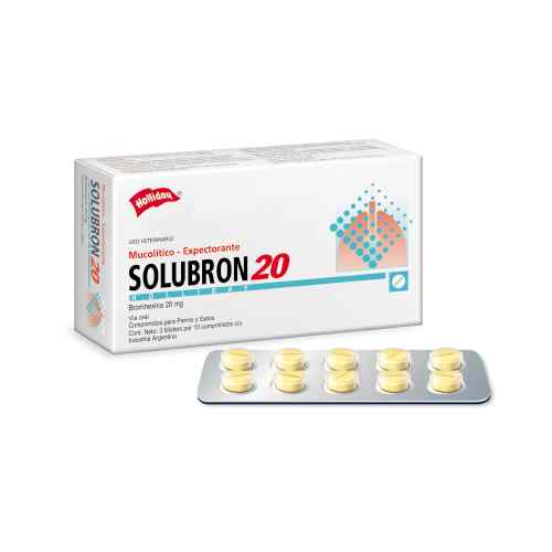 Holliday Solubron Mucolitico 20Mg