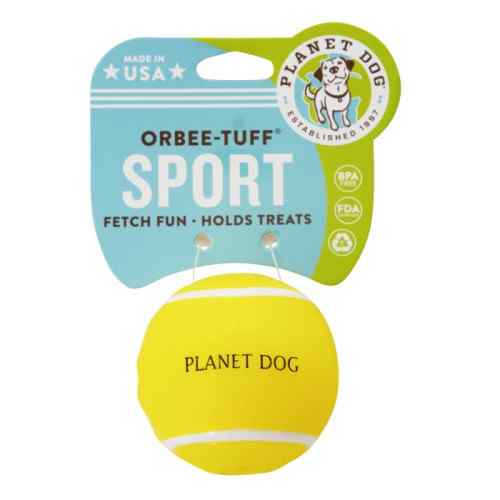 Petstages Tennis Ball Ylw, , large image number null