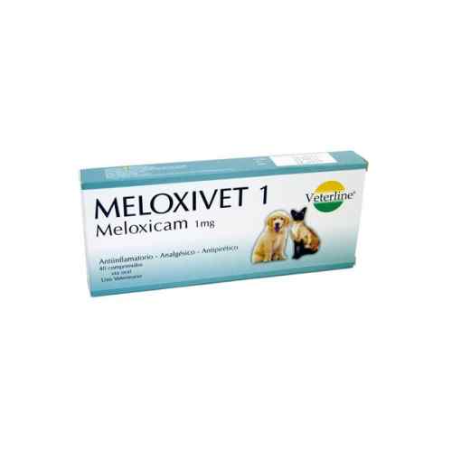 Meloxivet / Meloxicam 1mg Analgesico/Antiflamatorio Blister