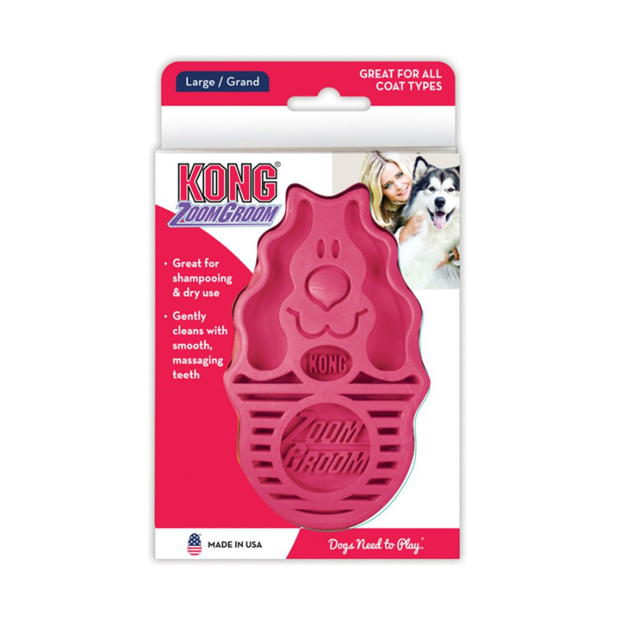 KONG Raspberry ZoomGroom, , large image number null