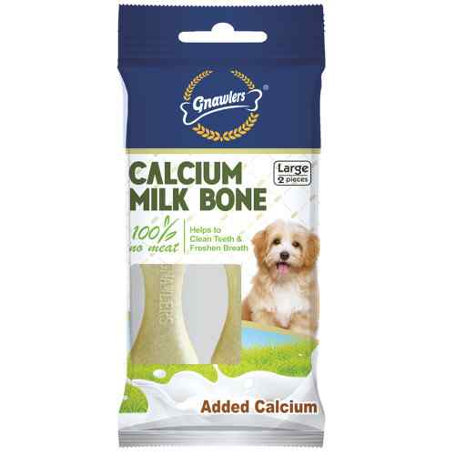 Calcium Milk Bone 4"X 2und