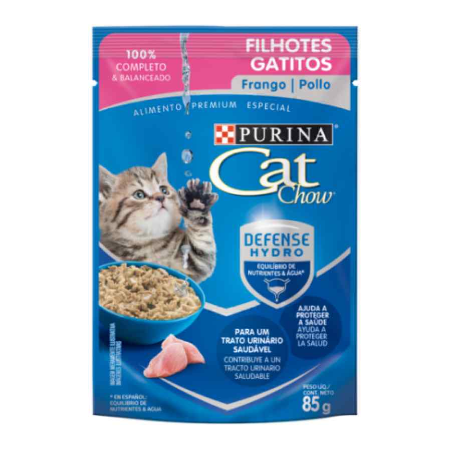 Cat Chow Gatitos Pollo 85 g