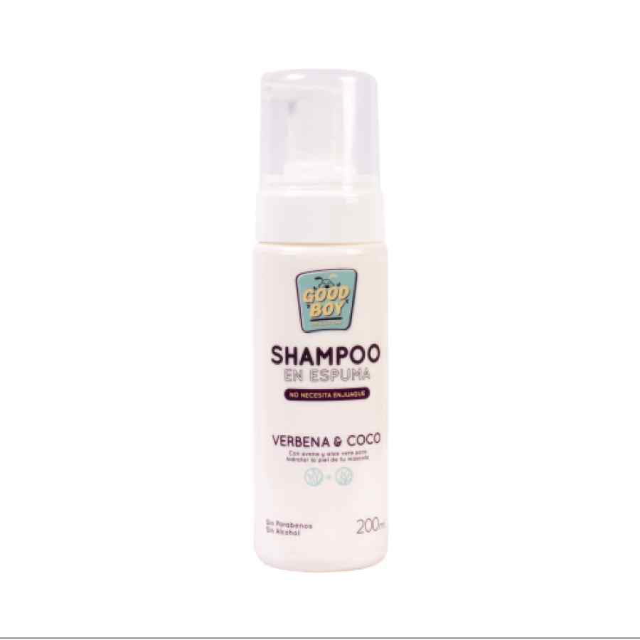 Good Boy Shampoo en espuma para mascotas. Frasco 200ml.