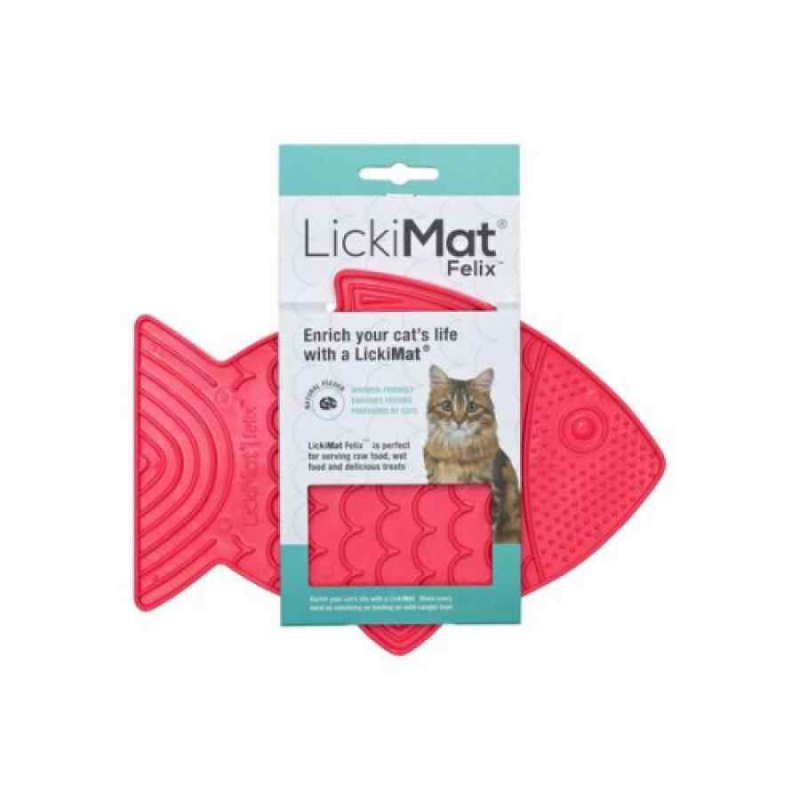 Lickimat Felix Pink Plato Anti Ansiedad