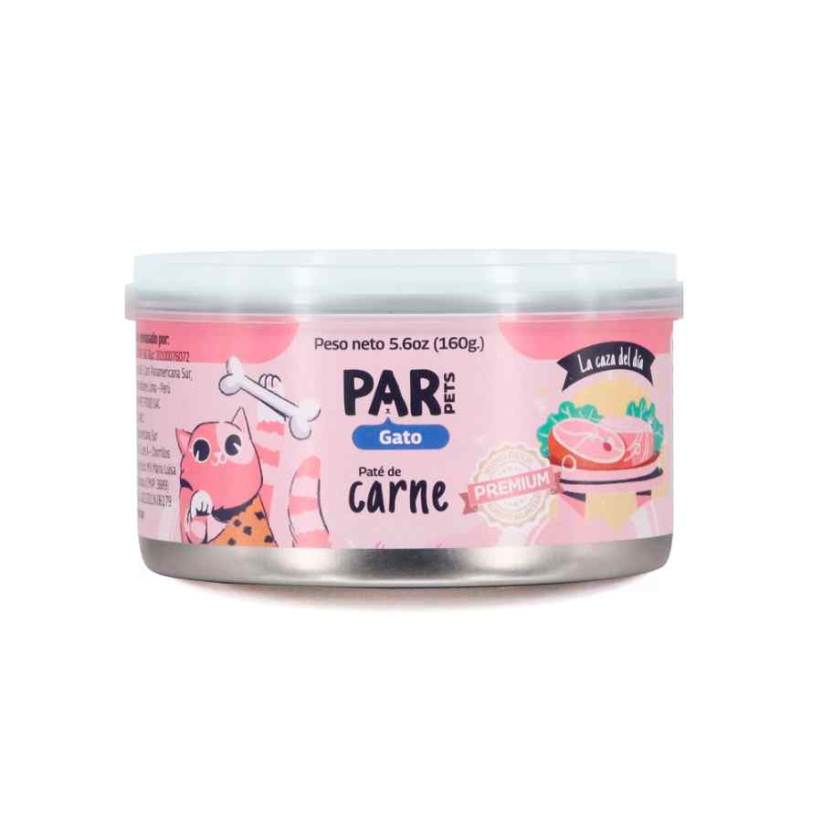 Par Pets gato paté de carne 160g , , large image number null