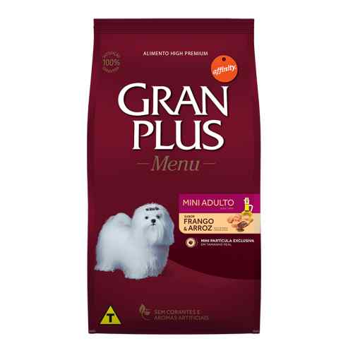 Gran Plus Menu Perro Adulto Mini Pollo Y Arroz 15kkg