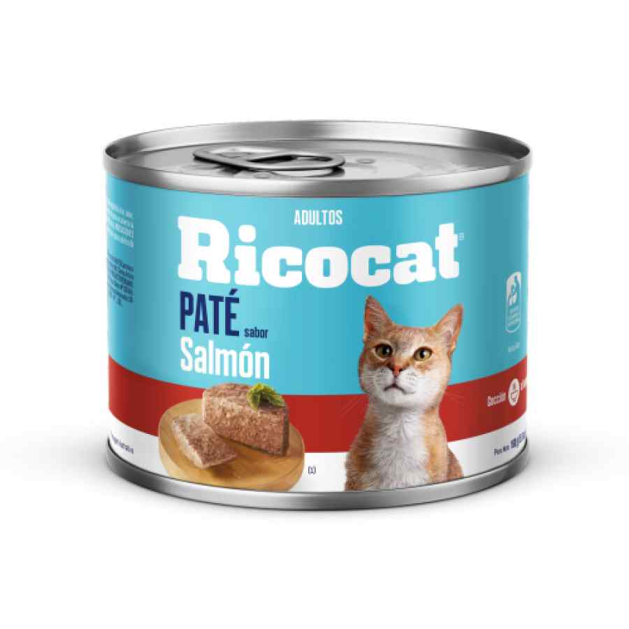 Ricocat Salmon Adulto Pate Lta 5.64 Oz 159 g