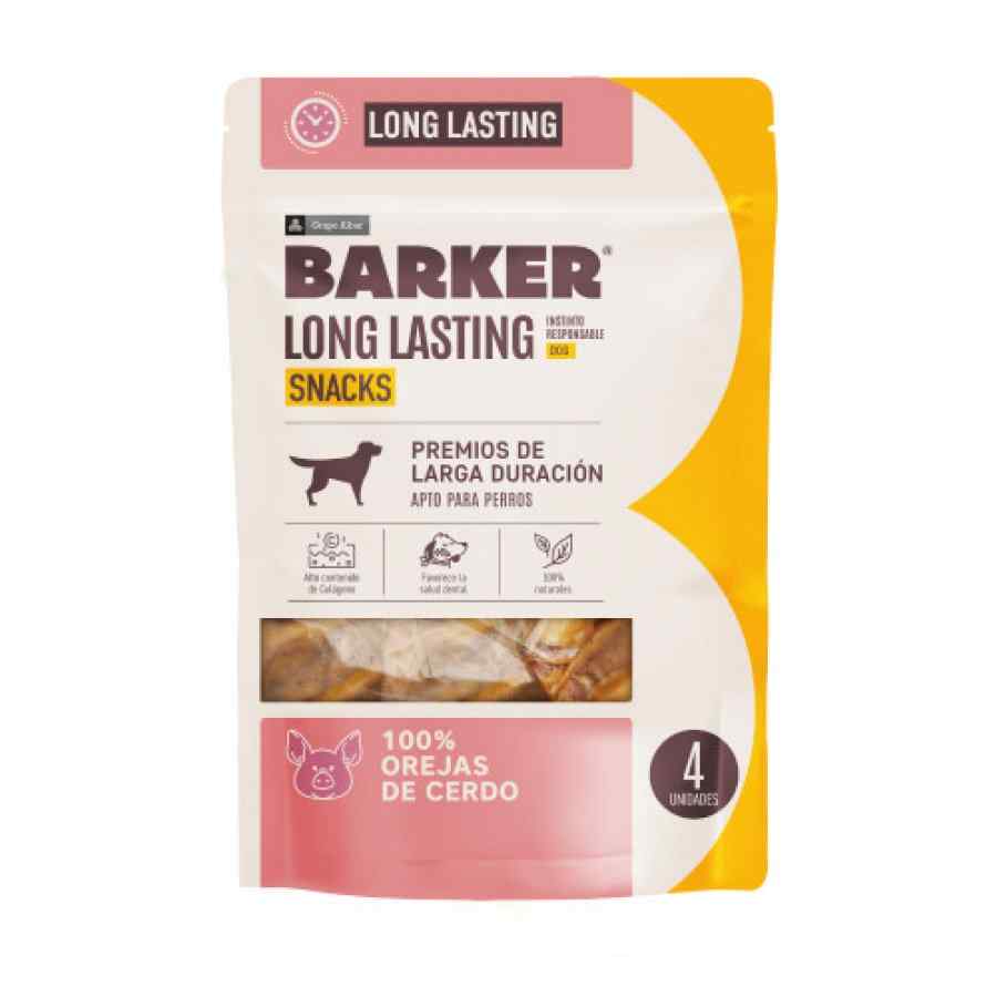 Barker Long Lasting Snacks Orejas De Cerdo (4 Und), , large image number null