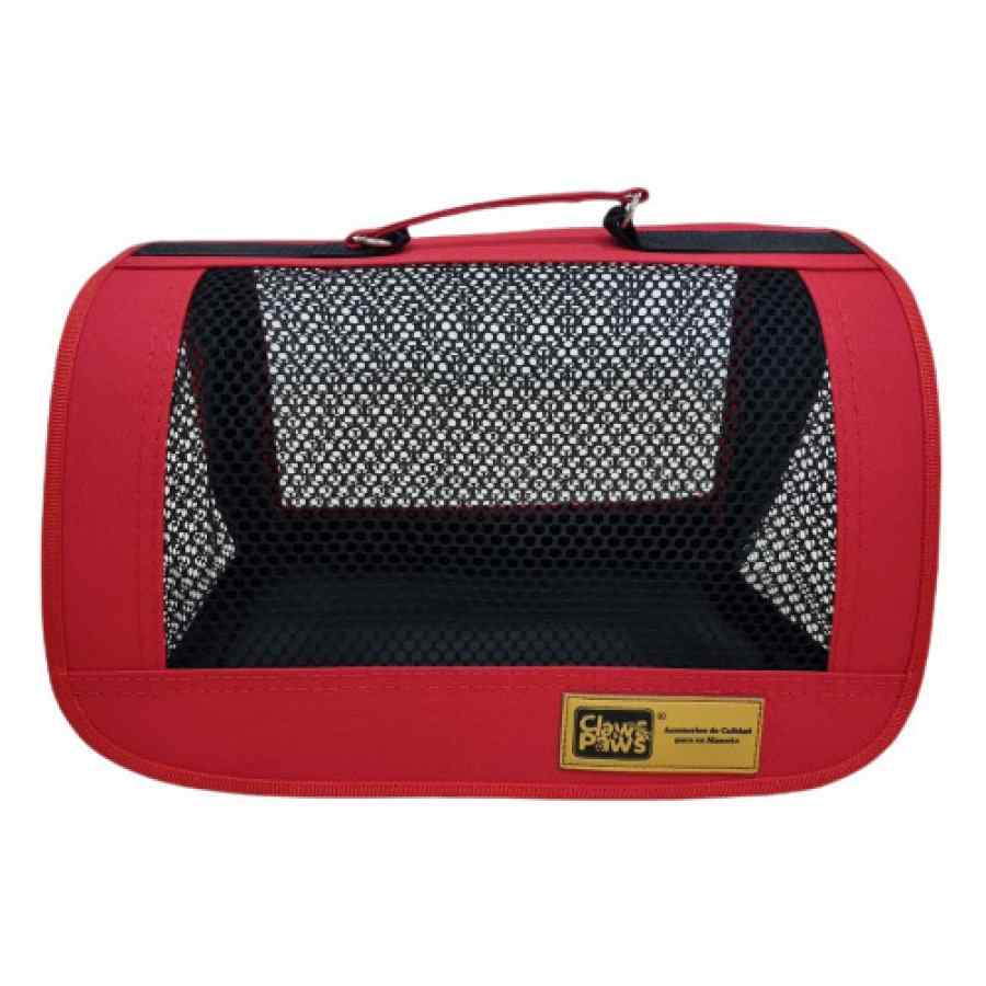 Claws & Paws Transportador De Tela Talla 2 Rojo