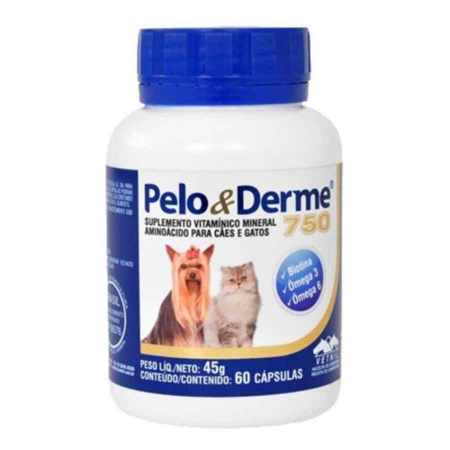 Pelo & Derme 750 / Frasco por 60 tbs, , large image number null