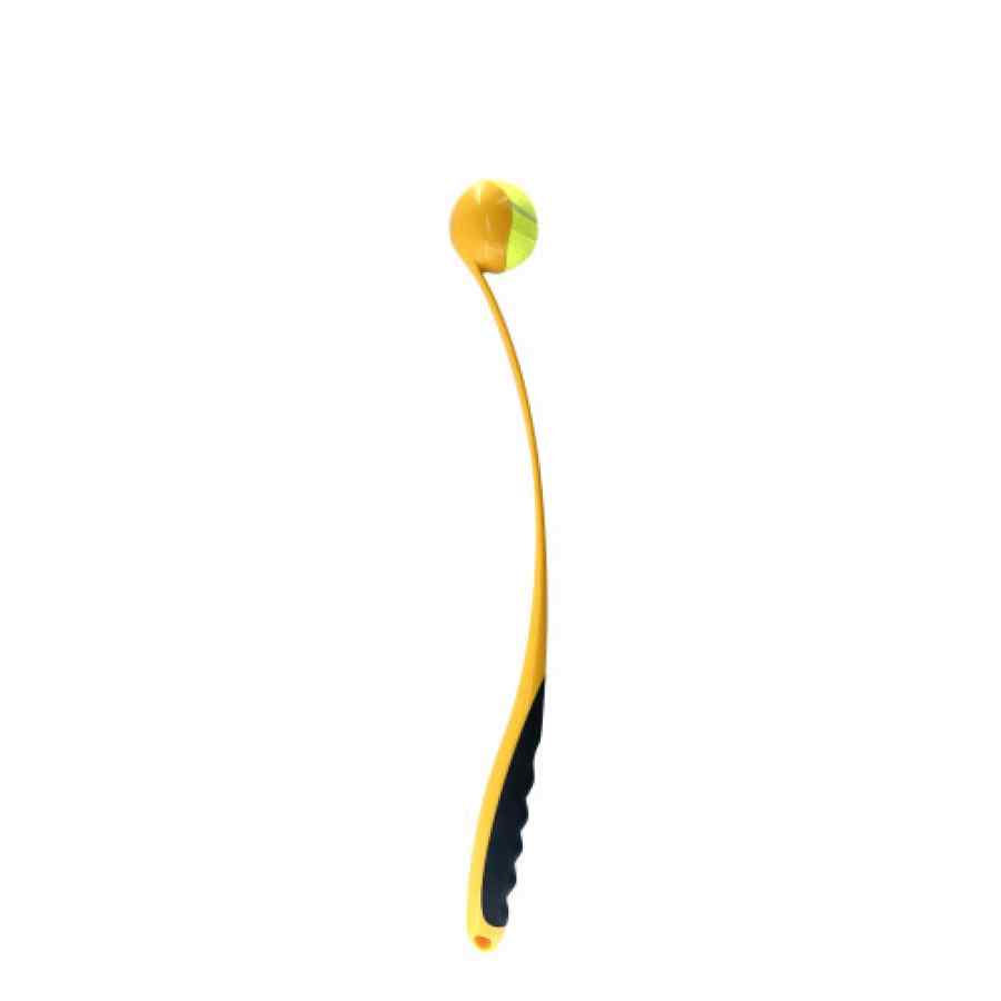 Outech Lanzador de Pelotas Amarillo 62cm, , large image number null