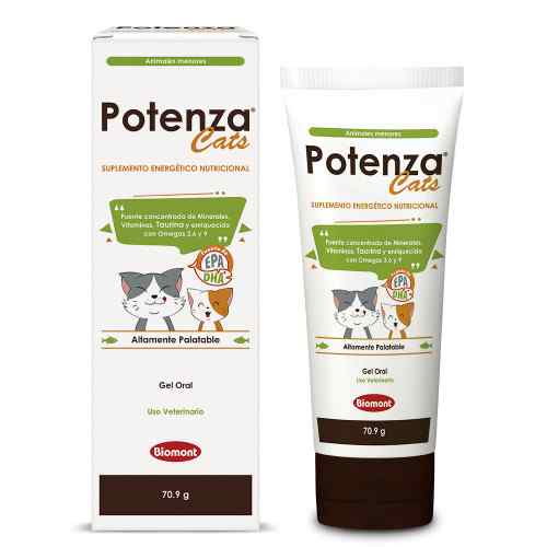 Potenza Cats Gel Oral Tubo X 70.9 G