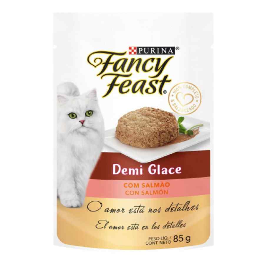 Fancy Feast Demi Glace Salmon 15x85g Xi