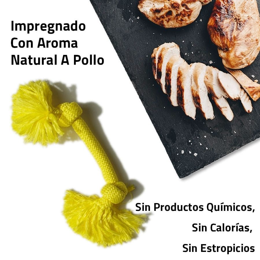 Playology Dri - Cuerda tecnológica con aroma a pollo, , large image number null