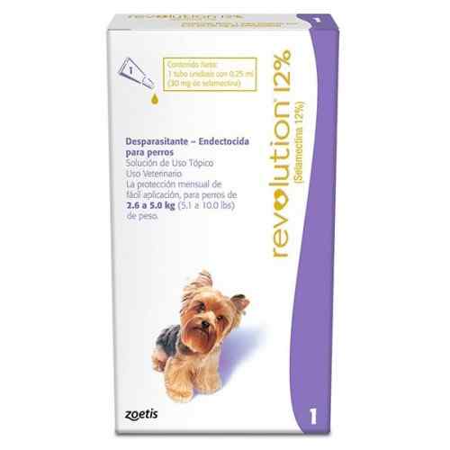 Revolution Antipulgas 12% / 0.25ml (2.6 5kg) (1 Unidad), , large image number null