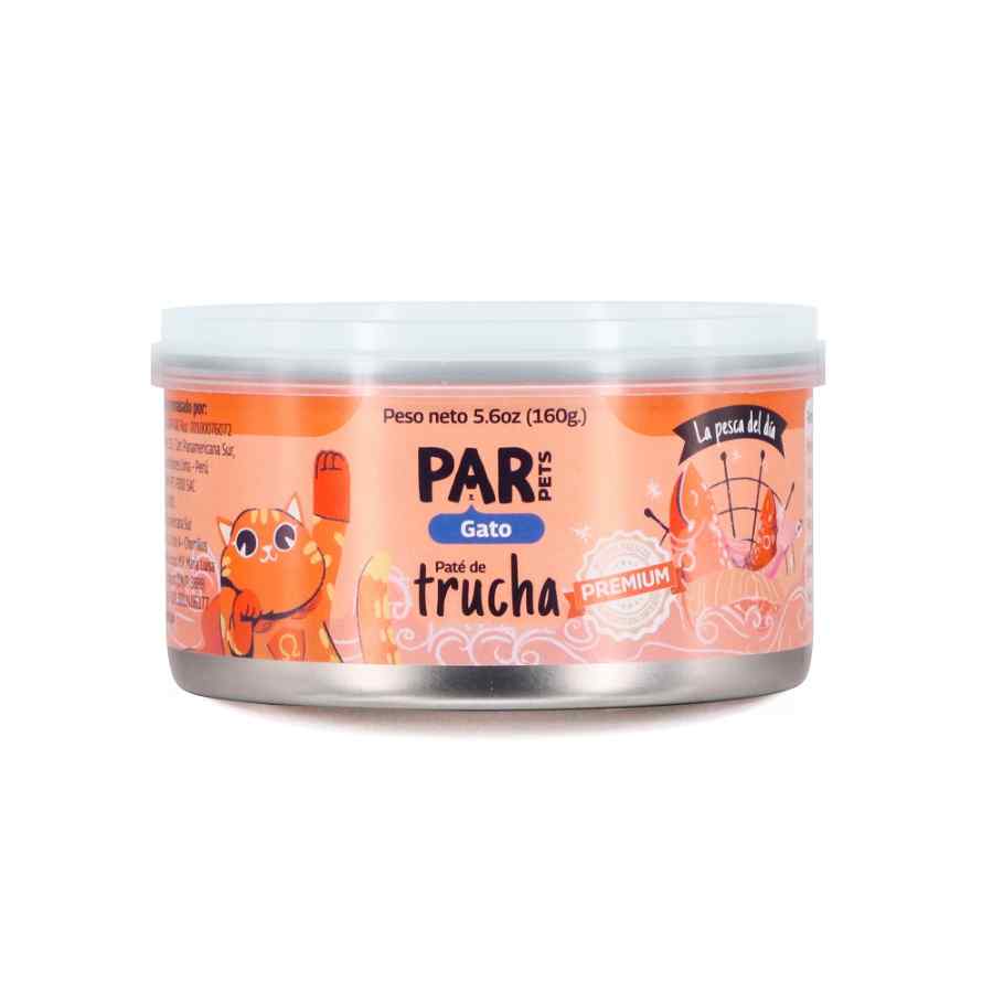 Par Pets gato paté de trucha 160g 