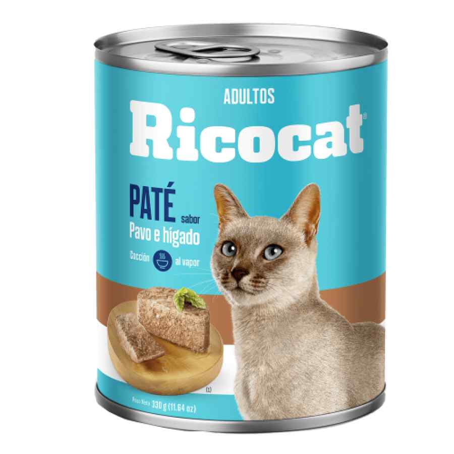 Ricocat Adulto Paté Pavo Hígado 330 g