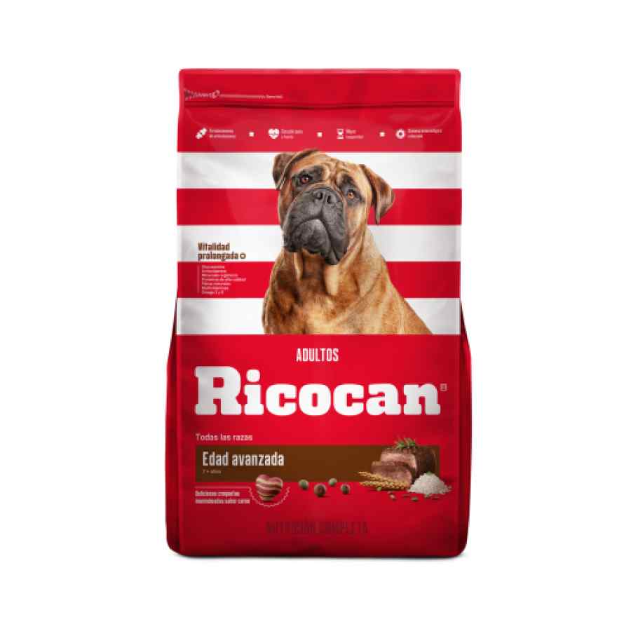 Ricocan Edad Avanzada Adultos 7+ Todas Las Razas Alimento Seco Perro